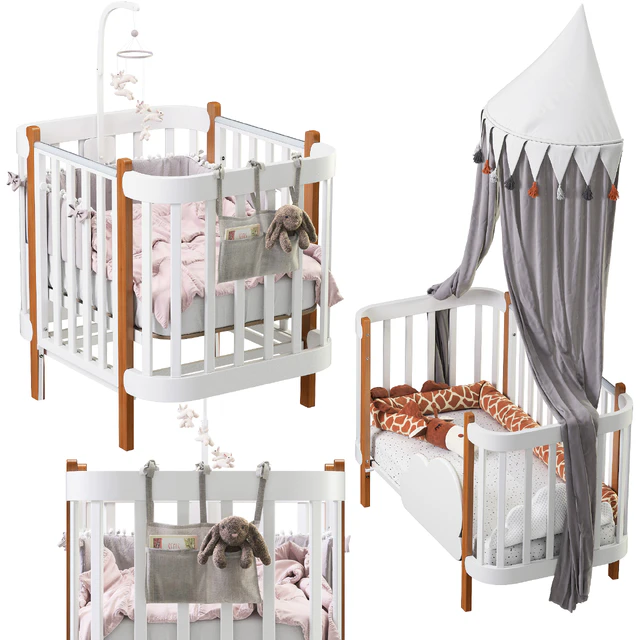 Transforming bed MOMMY LUX happy baby — Descargar