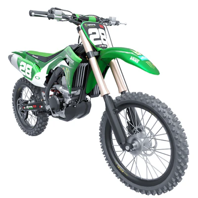 мотоцикл Kawasaki — Вид 1