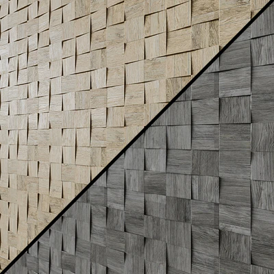 Настенная мозаика Axi Mosaico 3D 6 вариантов Керамическая плитка   мозаика вставки — Вид 3