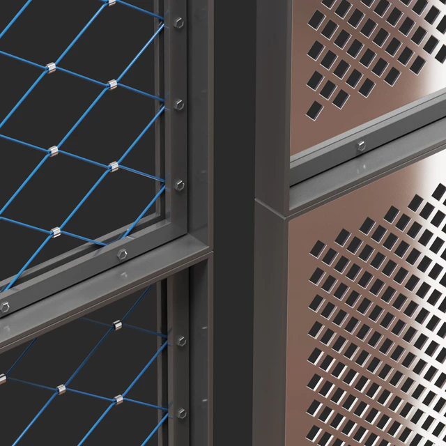 Decorative metal lattices - Rhombus — Descargar