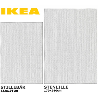 IKEA STILLEBAK, STENLILLE RUG SET — Ver 3