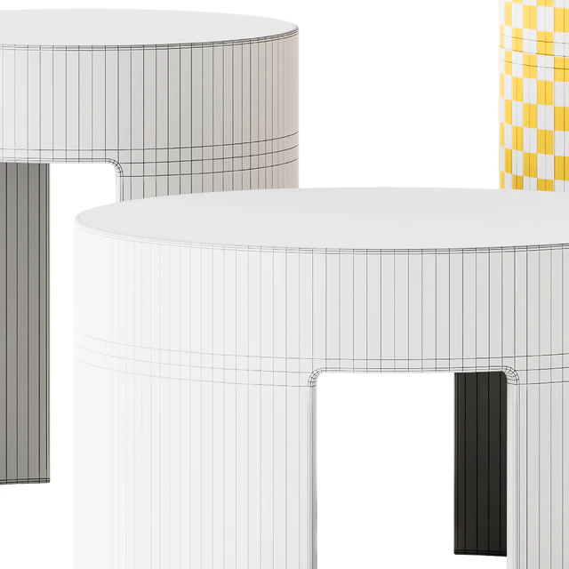 Meridiani GONG Coffee Tables — Скачать