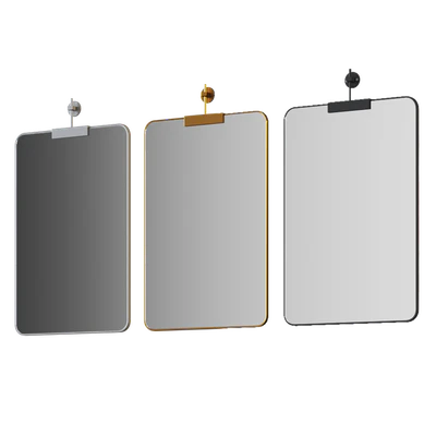 Rounded Corners Mirror on Bracket by Clear Home Design — Ver 4