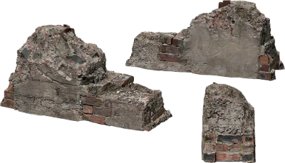 damaged wall structure 001 — Download