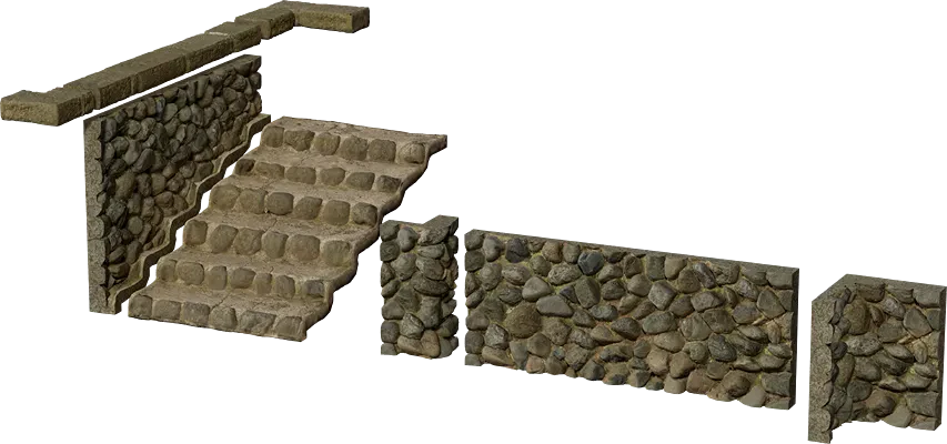modular japanese stairs kit 001 — Descargar