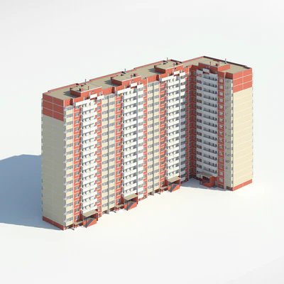 Space-block house. Series RBB-2c — Ver 1