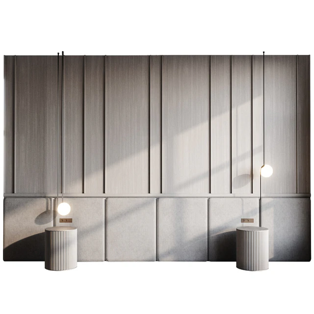 Headboard 3d Wall Panel 32 — Descargar
