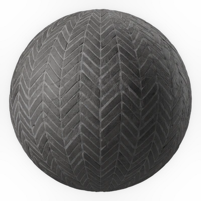 Pavement Materials 46- HerringBone Stone Paving | Sbsar Pbr 4k Seamless — Ver 7