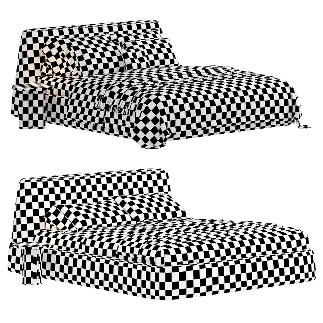 Двуспальная кровать  4  PICEA BED — Скачать