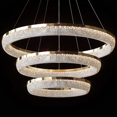 Pendant chandelier CARMEN by Lampatron⌀ 45cm ⌀ 60cm ⌀ 80cm — Ver 1