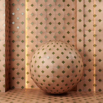 4k 13color Equipe kasbah ceramics Set 01-(Seamless,pbr) — Вид 7