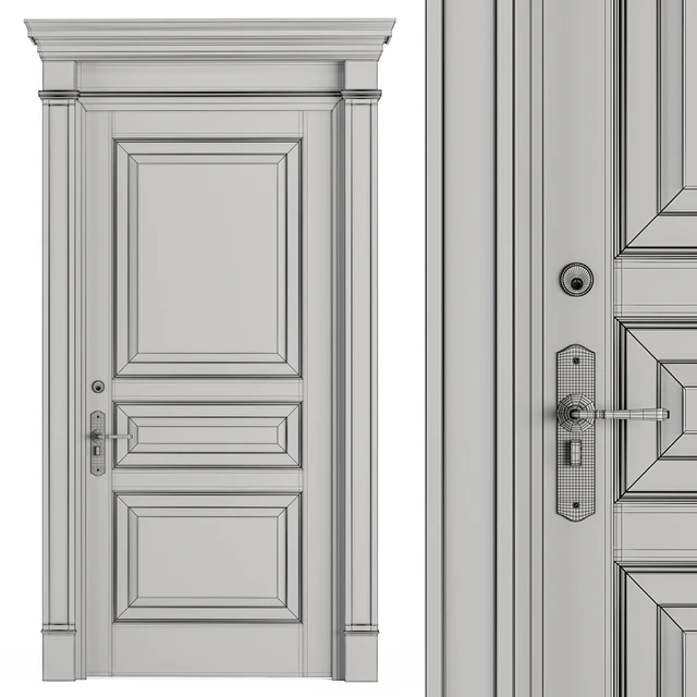 White Front Classic Door - Set 37 — Скачать