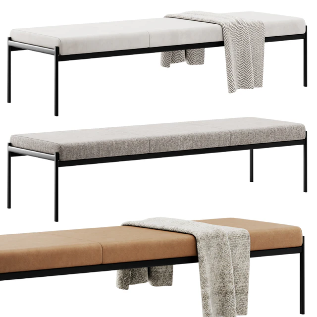 Triple bench Kiki by Artek — Descargar