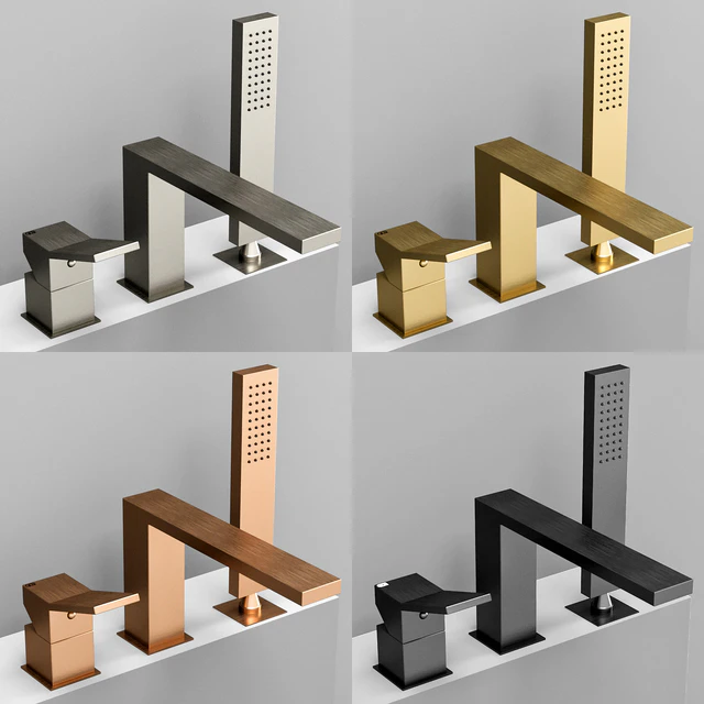 Gessi Rettangolo K bathroom faucet set — Скачать