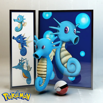 Pokemon Horsea — Ver 1