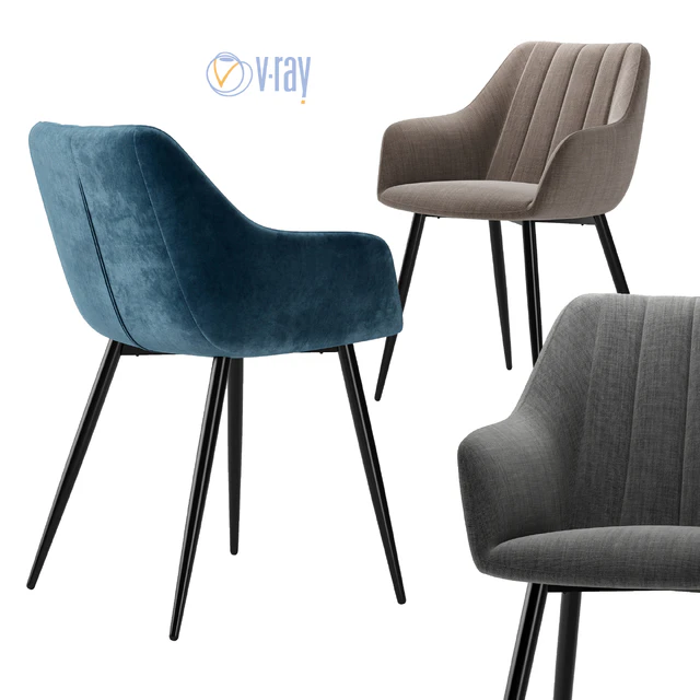 Deephouse. Chair Birmingham. art. 53561, 53558, 53557. — Descargar