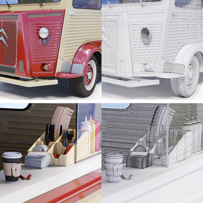 Фудтрак Citroën Type H — Вид 5