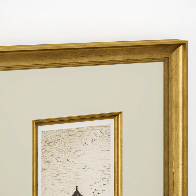 Paintings in double gilded frame — Descargar