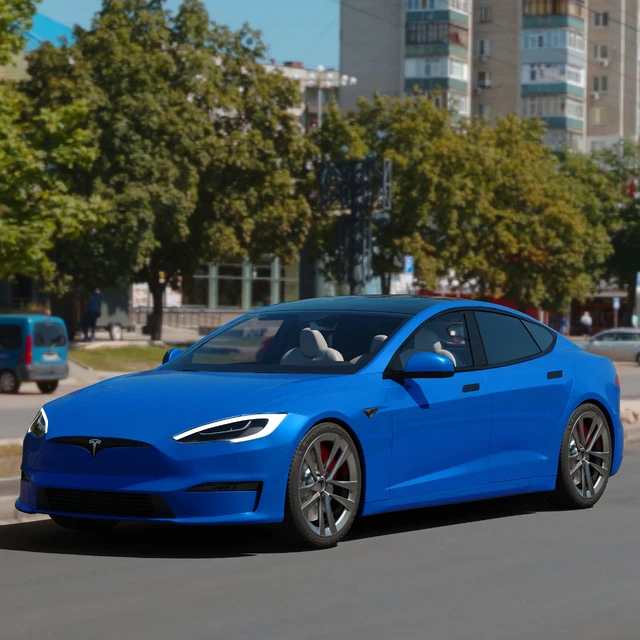 Tesla Model S 2021 PLAID — Descargar