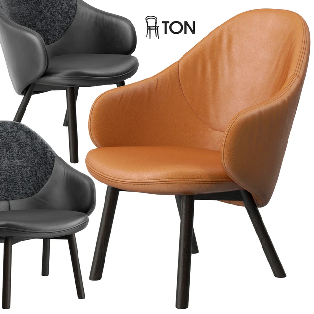 Ton Alba lounge armchair — Скачать