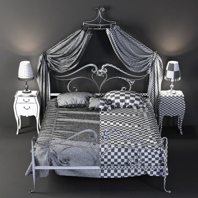 (for the competition) Canopy bed Giusti Portos DUCALE — Descargar