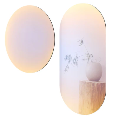 Ruby Iridescent Wall Mirror Set by Westwing — download