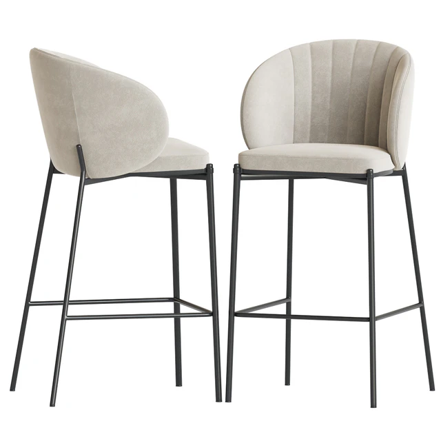 Bar stool Cruz Shell — Скачать