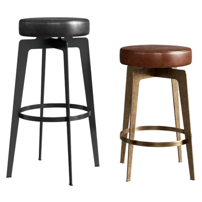 Cb2 Hayden Round Bar & Counter Stools — Вид 1