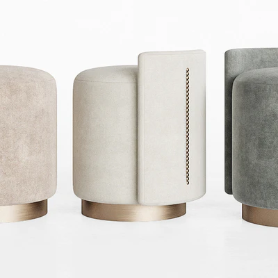 Larkin & Camille Ottomans Thesofaandchair — Ver 3