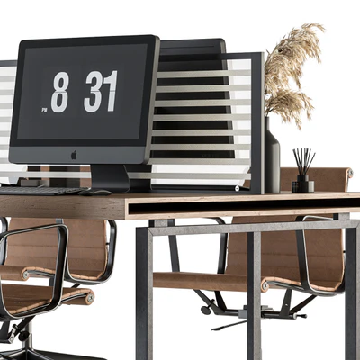 Office Furniture - employee Set 19 — Вид 5