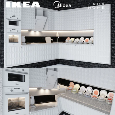 Ikea Herrestad &amp; Midea &amp; Zara home — Ver 1