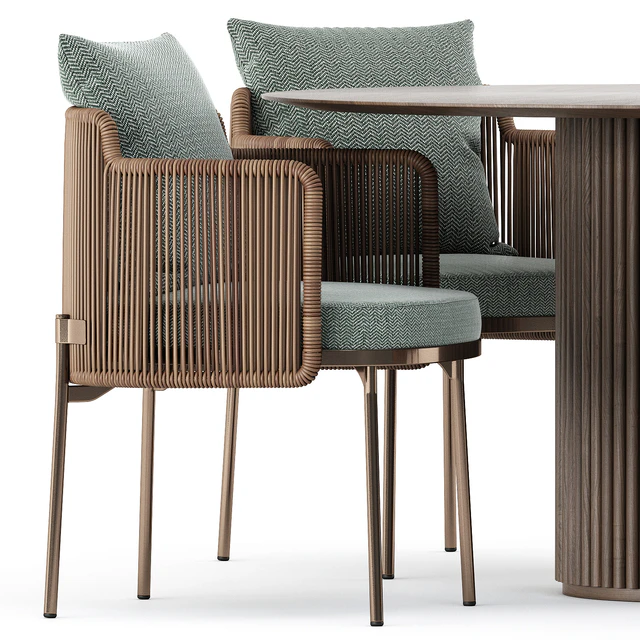 TAPE CORD chair by Minotti and PALAIS ROYAL by ASPLUND — Descargar