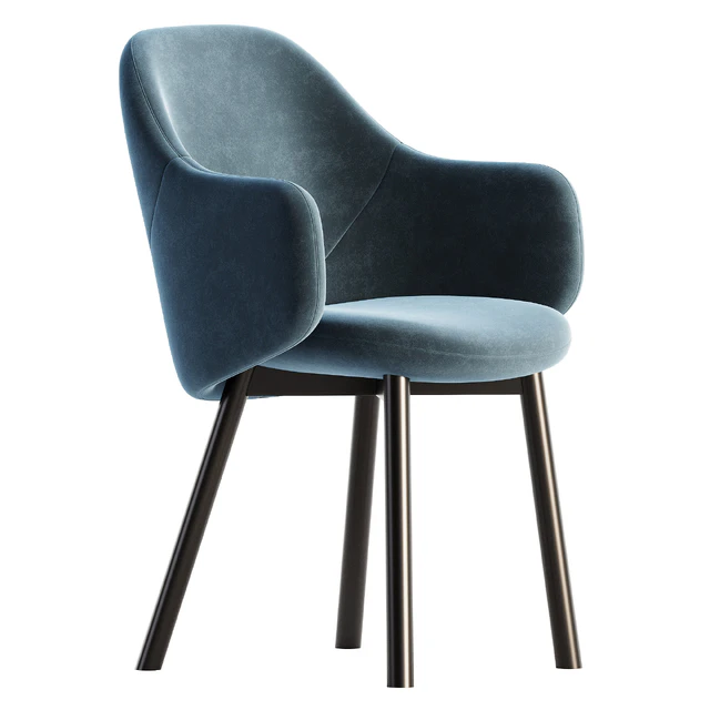 ALBU Easy chair with armrests By TON — Скачать