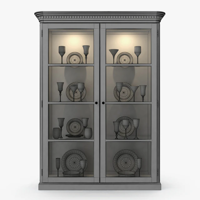 Eichholtz - Cabinet display all glass — Скачать
