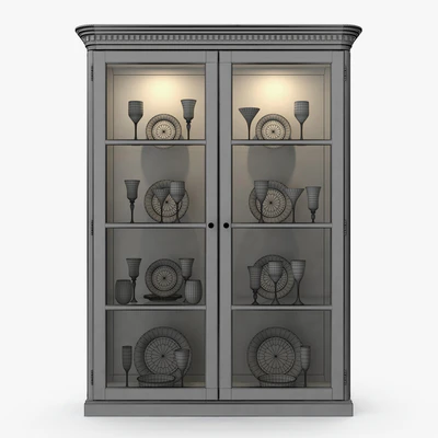 Eichholtz - Cabinet display all glass — Вид 3