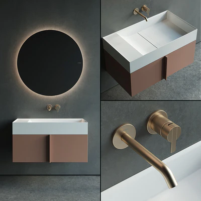 Inbani Paral Vanity Unit Set 2 — Вид 1