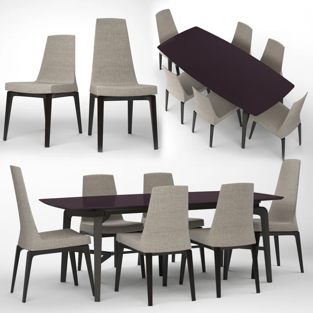 Table giorgetti blade and chairs giorgetti ala — Descargar