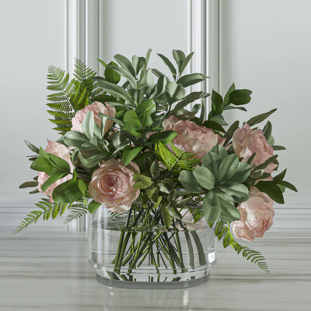 Flower Set 054 Rose seeded eucalyptus — Descargar