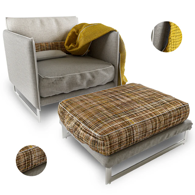 Saba Livingston Armchair — Скачать