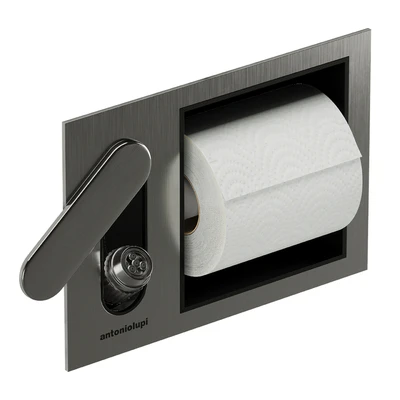 Antonio Lupi INTENSO, CARTAINTENSO Sanitary shower and paper roll holder — Ver 5
