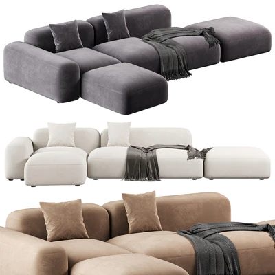 Customizable Sofa Lapis E019 — Вид 1