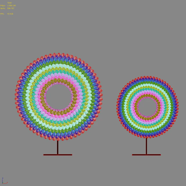 Cowry Shell Ring Decor — Download