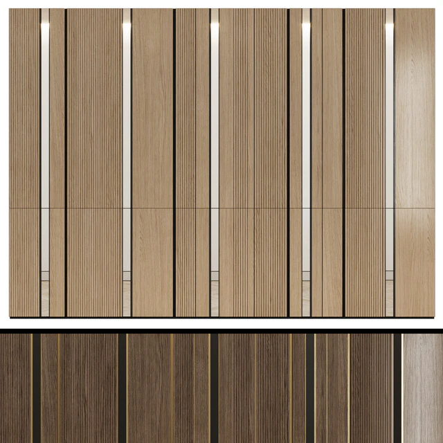 Modular wall panels in a modern minimalist style 5 — Descargar