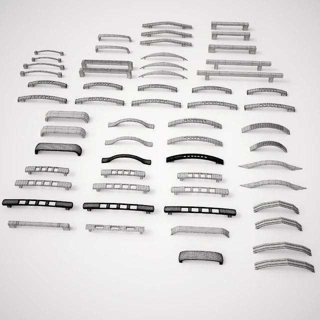 Furniture handles the company AMIX Modern vol.3 first part — Descargar