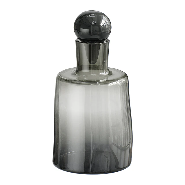 Glass embossed decanter/ Carafe — Download
