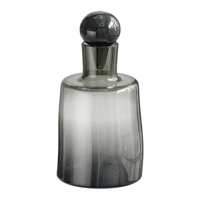 Glass embossed decanter/ Carafe — download