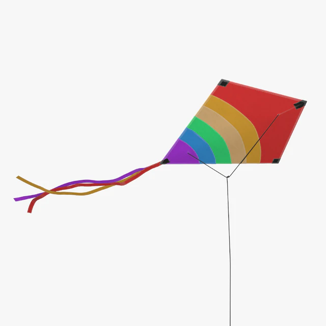 Flying kite — Скачать