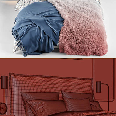 RH Sloane Upholstered Bed — Вид 3