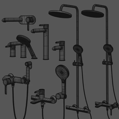 Faucets and showers collection G03 — Ver 7