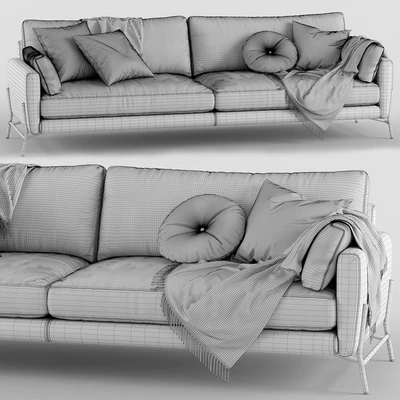 Le Marais 3seater maxi sofa - Calligaris — Ver 3